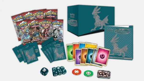 Pokemon Sun and Moon Crimson Invasion advanced Trainer Box Collectible Cards  Multicolor (820650802607-1)