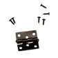 Dollhouse Miniature Butt Hinges In Black With Nails 4 In A Pack