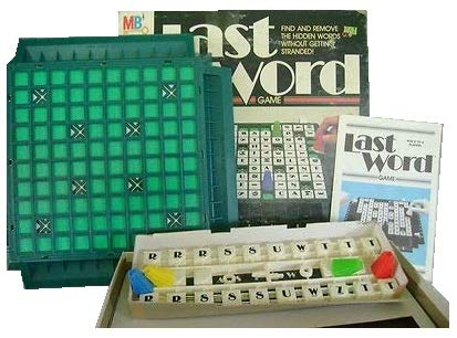 Milton Bradley; Last Word Game (1985)