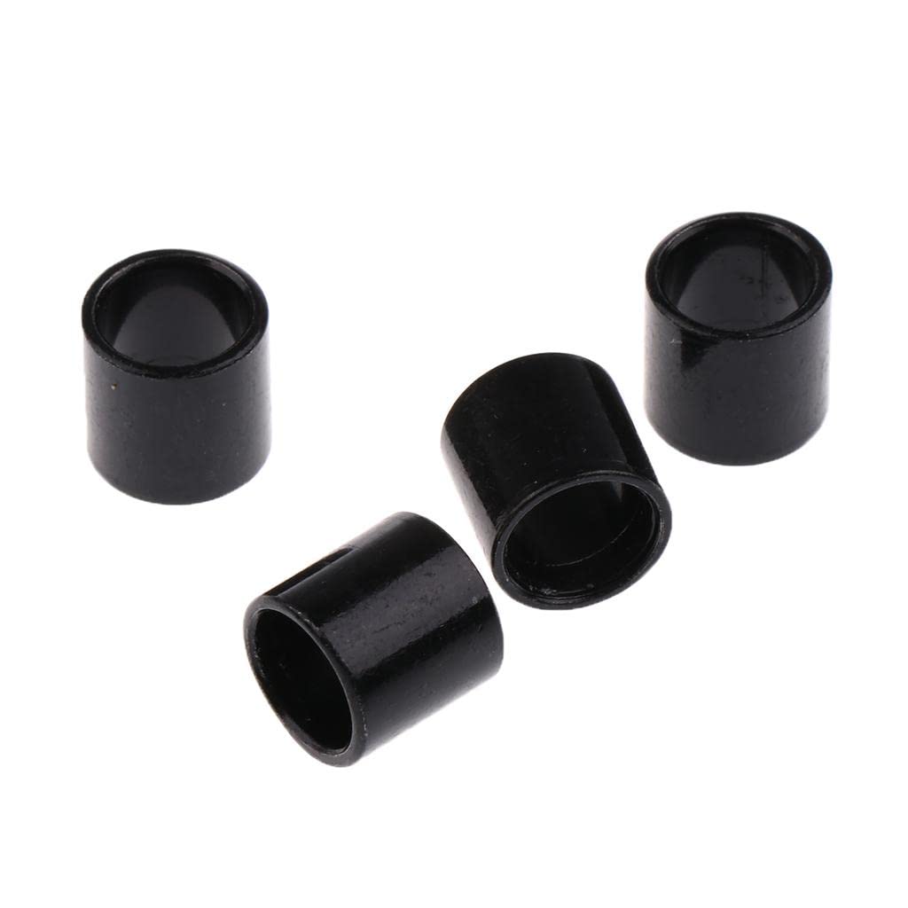 Ubersweet 4pcs Durable Aluminum Longboard Skateboard Bearing Spacers 10mm x 10mm