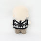 Niannyyhouse 10Cm Plush Doll Clothes Shirt Pants Tie Vest Campus Suit Dolls Accessories (Black)