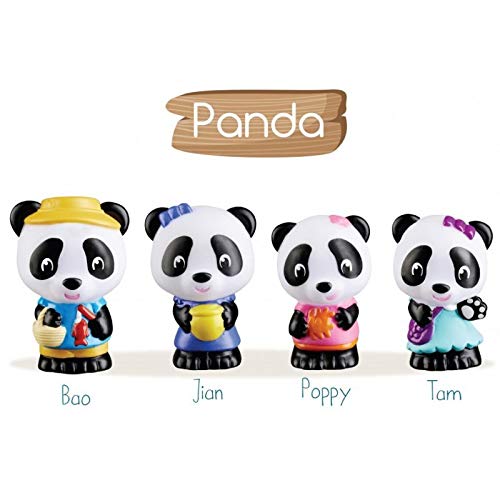 Klorofil Panda Family Black and White 700304