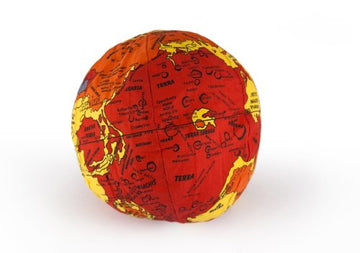 Hugg-A-Mars- The Original Soft & Huggable Red t. 400 Places Labeled  for All Ages Too. Kids Teens mature-themeds Teachers and Parents  Educational Toy