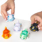 Aphmau Mystery MeeMeow Figures Multi-Pack - 5 Glow-in-the-Dark Elemental Toys, Miniature Size, Multi-Color, Model 612153