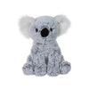 Apricot Lamb Plush Gray Koala Stuffed Animal - Soft Cuddly, 8" Small, Polyester