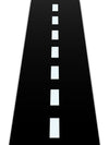 Racetrack Floor Running Black Racer Party Decoration Mat Road Table Runner Long Racetrack Tablecloth Drag For Party (Fresh Style