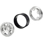 KYX Racing CNC Machined Aluminum Wheel Rims Upgrades Parts Accessories for 1/24 RC Crawler Car Axial SCX24 AXI90081 AXI00001 AXI