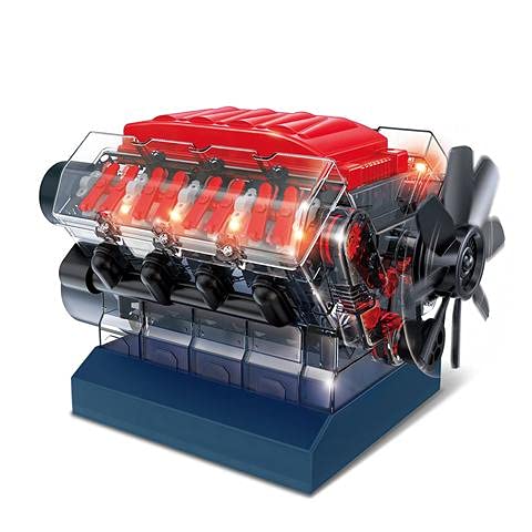 Explore Science V8 Model Engine Stem Engineering Project Educational Toy For Kids