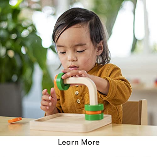 Meyor Montessori Wooden Curved Horizontal Pins 3-6 Years Old Children'S Toy, Used To Exercise Hand-Eye Coordination