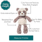 Mary Meyer Panda Soft Toy - 11 Inch Plush, Polyester Fabric, Model 42650