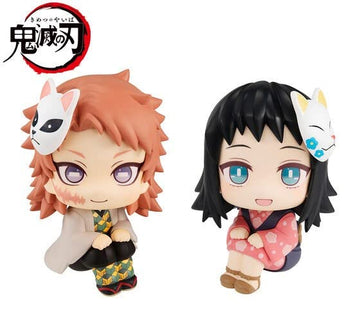 Megahouse - Demon Slayer Look Up Series Sabito & Makomo 2Pc Set With Gift