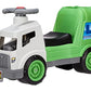 Little Tikes Dirt Diggers Garbage Truck Scoot Ride On with Real Working Horn and Trash Bin for Themed Roleplay for Boys, Girls, 