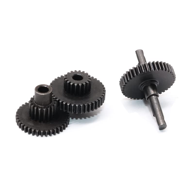 KYX Racing Hardened Steel Transmission Gear Set Gearbox Gear Set Upgrades Parts Accessories for 1/18 RC Crawler Car Traxxas TRX4