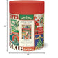 Cavallini Vintage Christmas Puzzle - 500 Piece, Multi Color, Model PZL500/CHRVIN