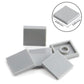 Light Bluish Gray 2×2 Tile ×500 Parts And Pieces Flat Moc Bricks, Bulk Building Blocks For Smooth Surface Wall Floor, Toy Accessories Compatible With Major Brands