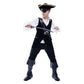 Dsplay Boys Pirate Costume Cosplay Kids Halloween Party (10-12 Years)