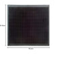 Imports Decor Rubber Mat, Rubber Studs, 18-Inch By 30-Inch