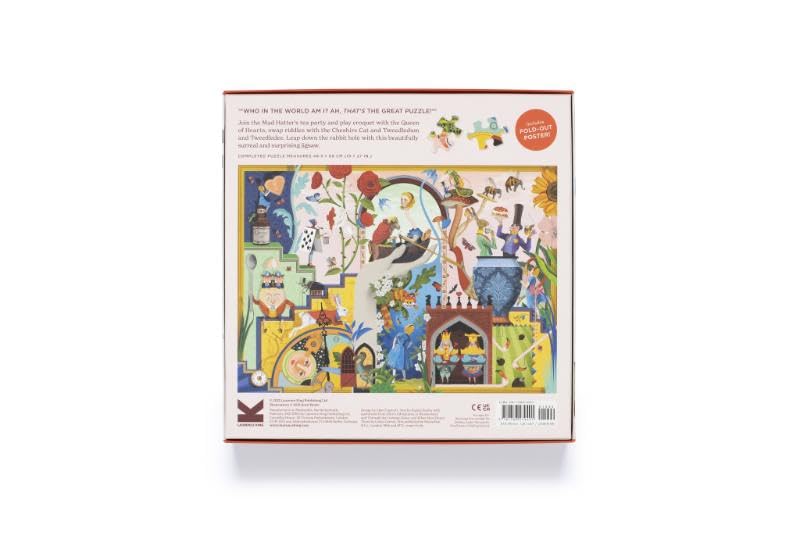 Laurence King Alice'S Wonderland 1000 Piece Puzzle