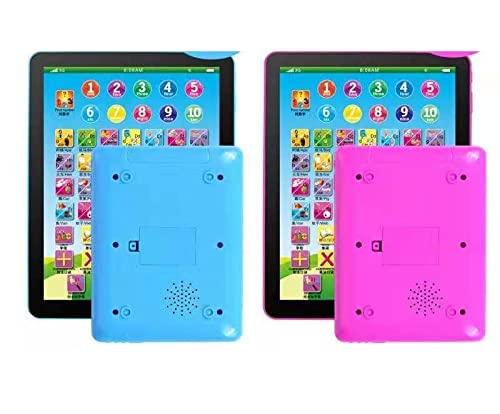 Kids Fun Tablet - Touch & Learn Phone, Number Learning, ABCs, Spelling, Animal Games, Melodies Educational Toy