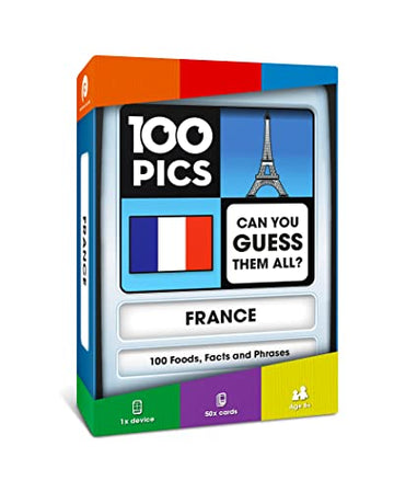 100 Pics France Game  Kids Games  Card Games & Fun Travel Games  Learning Resources  Card Games For Adults And Kids  Family Game