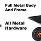 Rolly Cat Kids Wheelbarrow Ride On - Rust-Resistant Seamless Steel Tub With Rubber Hand Grips