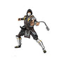 McFarlane Toys Mortal Kombat Scorpion Action Figure, 7" Plastic, Model 11038-8, The Shadow Skin Variant