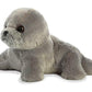 Aurora® Adorable Mini Flopsie™ Harpo Seal Stuffed Animal - Playful Ease - Timeless Companions - Gray 8 Inches