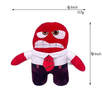 Cute Inside Out 2 Plush Toys Collection, 9''-11'' Inches Soft Cuddly Stuffed Toys For Kids Preferred Gifts For Birthday Parties
