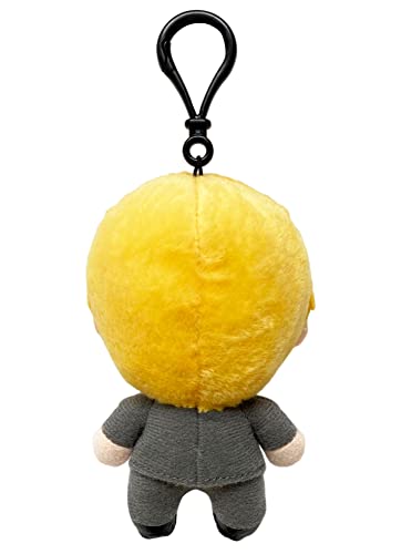 Great Eastern Entertainment Mob Psycho 100- Arataka Plush 5 H, Multi-Colored, 15 years and over