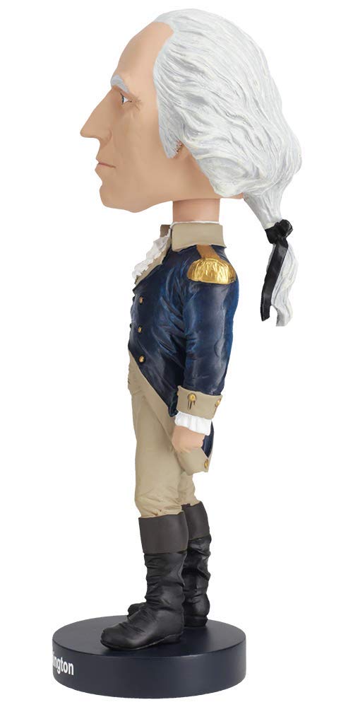 Royal Bobbles George Washington Bobblehead  enhanced Polyresin Lifelike Figure  Unique Serial Number  Exquisite Detail