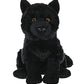 Wild Republic Wolf Plush Toy - Black 12" Stuffed Animal, Kids Gifts, Cotton Model 23075