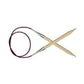 KnitPro Bamboo Circular Knitting Needle 80cm x 6mm Brown K22251
