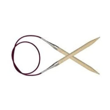 KnitPro Bamboo Circular Knitting Needle 80cm x 6mm Brown K22251
