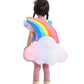 Seasons Toddler Light Up Rainbow Pretend Costume Cloud 7 Colors Rainbow Outfits With Sun Headpiece