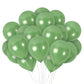 Treasures Gifted Metallic Sage Green Balloons - Olive Green Balloons - Dark Green Balloons - Hunter Green Balloons - Large Green