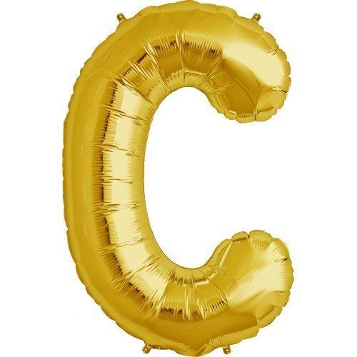 Events Framer C gold foil balloon 16 inch