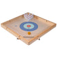 Neato Time To Play 8-In-1 Wooden Board Game Set - Chess, Checkers, Backgammon, Bowling, Sling Puck, Snakes And Ladders, Racing -