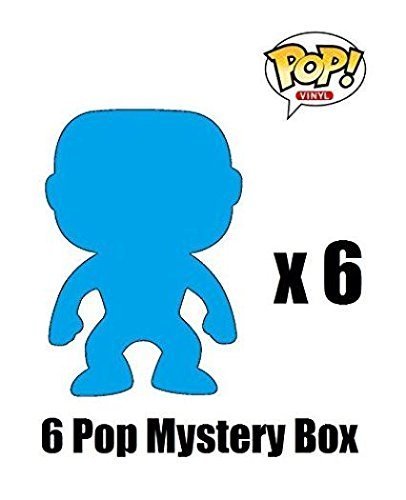 Close Up POP Funko Mystery 6 Pack - 1 Random Limited Edition Chase Vinyl Figures, Random Color, Model SG_B071KCM11J