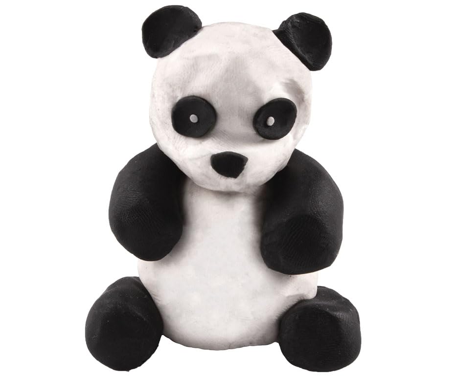 Jovi - Reusable Non-Drying Modeling Clay, 30 Plasticine Bars, 1.75 oz Each, Total of 3.3 lb (Black)