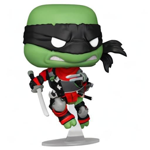 Pop! Comics: Teenage Mutant Ninja Turtles - Dark Leonardo Previews limited availability Vinyl Figure