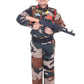 CHIKLOO Army Dress for Kids | Indian Military Soldier Fancy Dress Costume | Army Uniform for Boys & Girls | School Fancy Dress &