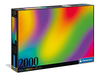 Clementoni Collection 32568, Colorboom Gradient Puzzle For Children And Adults - 2000 Pieces, Ages 10 Years Plus