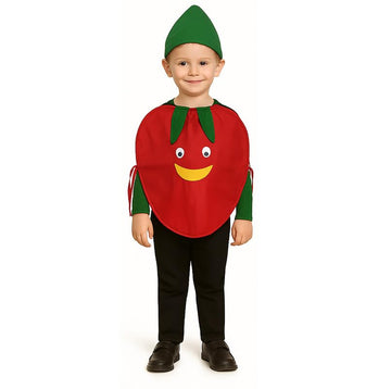 Fancydresswale Cherry Fancy Dress Costume For Kids | Free Size 2-10 Years | Stage Shows, Fancy Dress Competitions, Theme Parties
