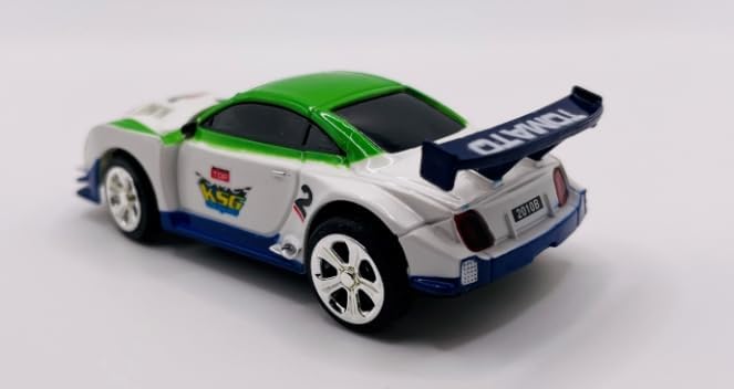Generic Mini RC 1:58 Scale Small Pocket Portable Micro Racing Car Can Miniature Coke Can Upgraded 2.4G Wireless Radio Remote Con