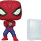 Funko Pop Marvel: Spider-Man Japanese Tv Series Vinyl Limited Glow Chase Edition (Bundle With Eco Tek Protector Case)