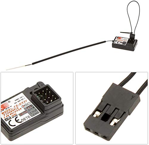 Globact Flysky Fs-Gr3E Afhds Long Range 2.4G 3Ch Receiver For Fs-Gt2 Fs-Gt2B Fs-Gt3B Fs-Gt3C Fz-It4S Rc Car Boat (2 Pcs)