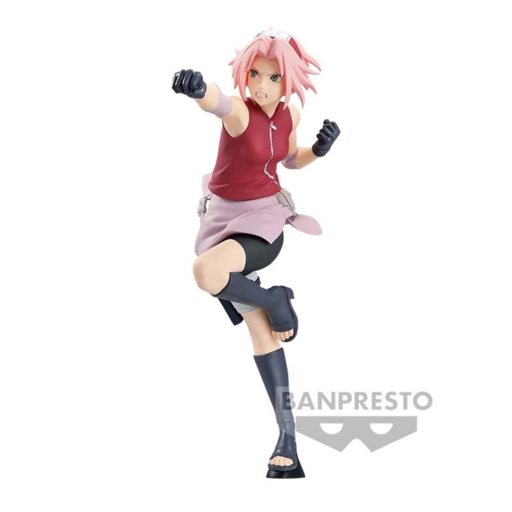 Banpresto - Naruto Shippuden - Haruno Sakura (Ver. A), Bandai Spirits Vibration Stars Figure