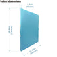 Generic Aozznest Puzzle Storage Folder Space-Saving Storage Puzzle Folder 20 Puzzles Storage Pockets Horizontal Insert Puzzles S