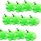 Truegood 12Pcs Frogs Baby Bath Tub Bathing Rubber Squeaky Toys Toy Frog