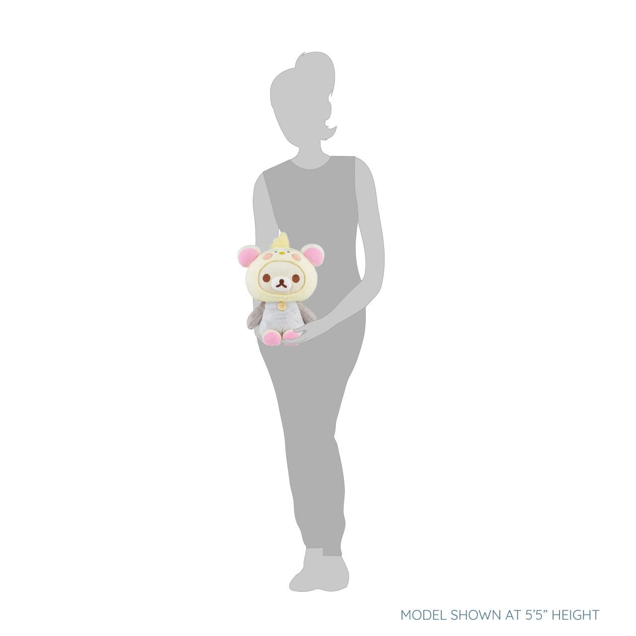 Korilakkuma San-X Original Standing Cockatiel Costume Plush - 13-inch Plush